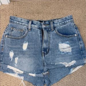 jean shorts